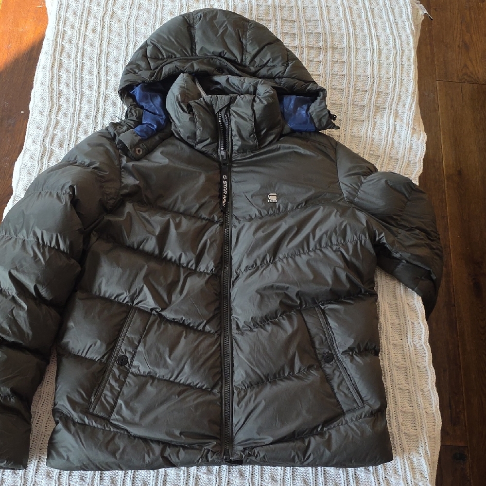 G-STAR RAW Whistler Puffer Jacket coat! L